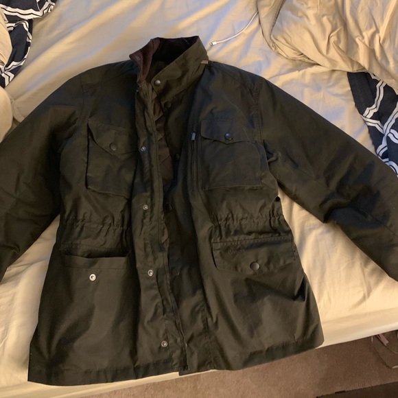 barbour sapper wax jacket